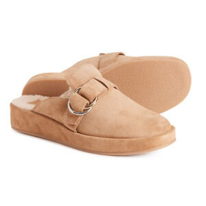 Dolce Vita Sherpa Clogs 8.5 Astor Flats Suede Clogs Slippers Women Brand New